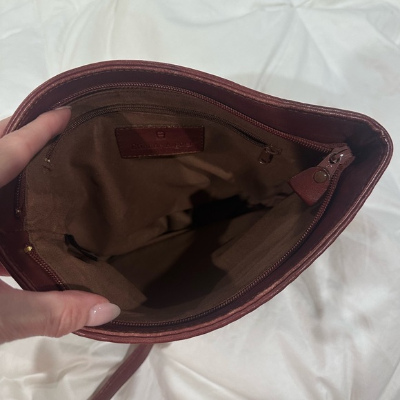 Etienne Aigner Luxury Brown Woven Leather Vintage Bag (Orig Release Era)$295 - Picture 3 of 5